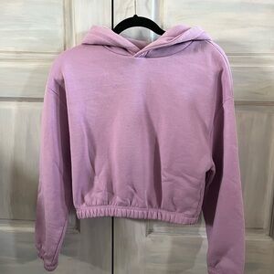 Zara cropped hoodie